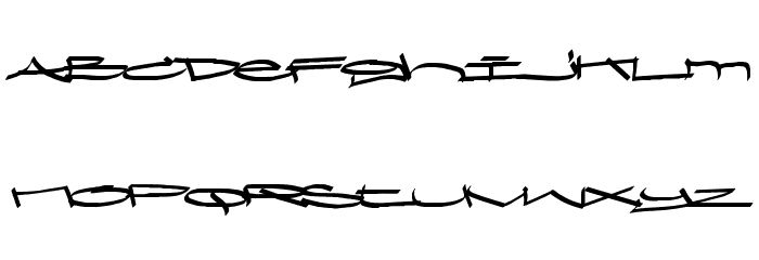 Ozone Original Font LOWERCASE