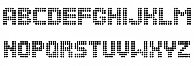 Ozone Schriftart Groß