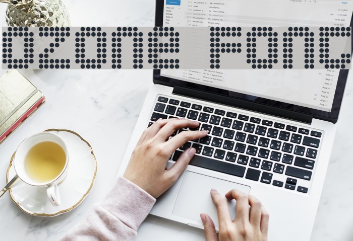 Ozone Font examples
