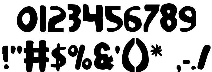Ozymandias Bold Font OTHER CHARS