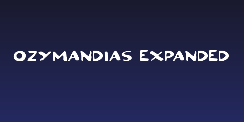 Ozymandias Expanded Social Header