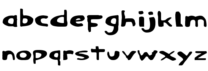 Ozymandias Expanded Font LOWERCASE