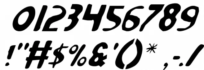 Ozymandias Italic Font OTHER CHARS