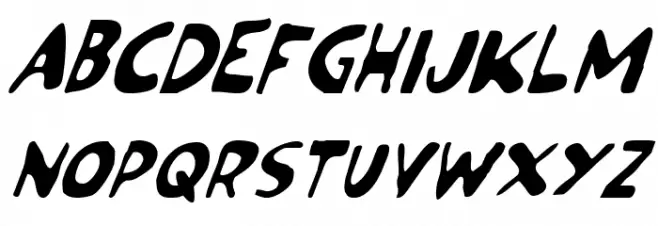 Ozymandias Italic Polices MAJUSCULES