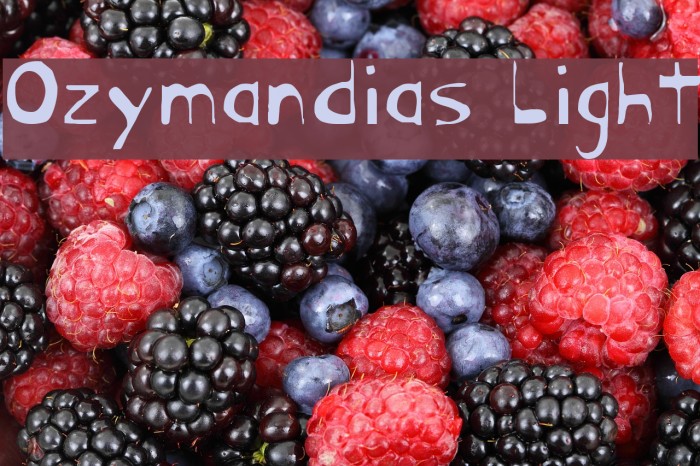 Ozymandias Light Example 1