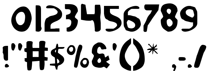 Ozymandias Font OTHER CHARS