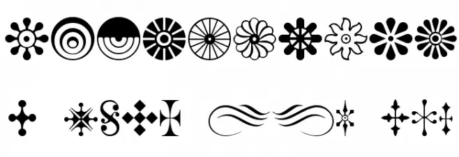 P Regular Fonte OUTROS PERSONAGENS