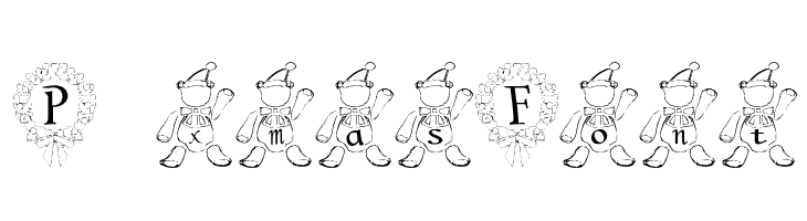 P-xmas Font 字体