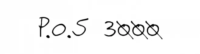 P.O.S 3000 