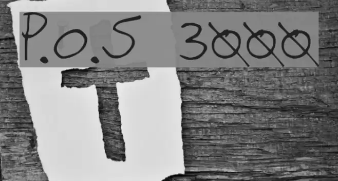 P.O.S 3000 Caratteri examples
