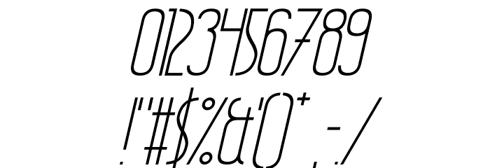 PÕRTO Italic Font OTHER CHARS