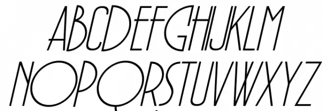 PÕRTO Italic Fuentes MAYÚSCULAS