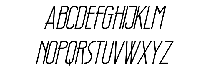 PÕRTO Italic Font LOWERCASE