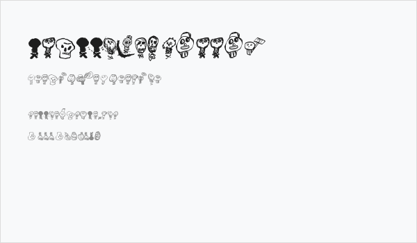 Pääkallojen hyökkäys Business Card