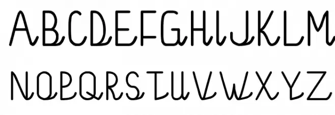 Písankové psací Jakub Sloup opt Schriftart Groß