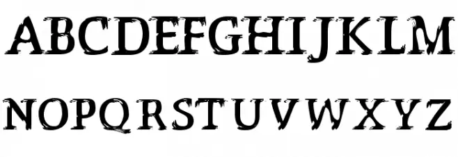 Påsättning Schriftart Groß