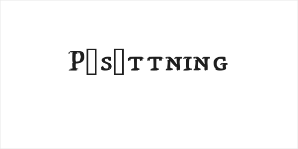 Påsättning Logo