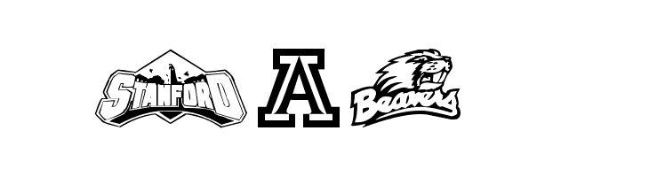 PAC-12  Free Fonts Download