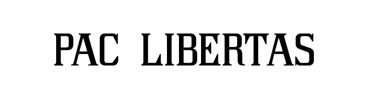 PAC LIBERTAS Caratteri