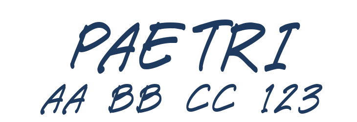 PAETRI Font Preview