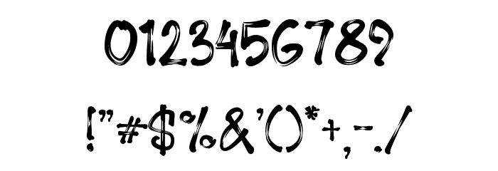 PAGEONE Font OTHER CHARS