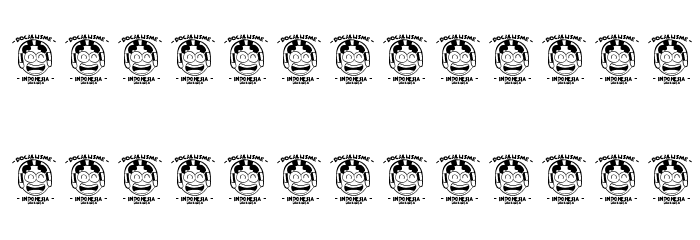 PAGI-JAKARTA Font LOWERCASE