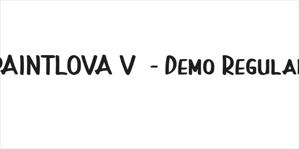 PAINTLOVA V2 - Demo Regular Logo