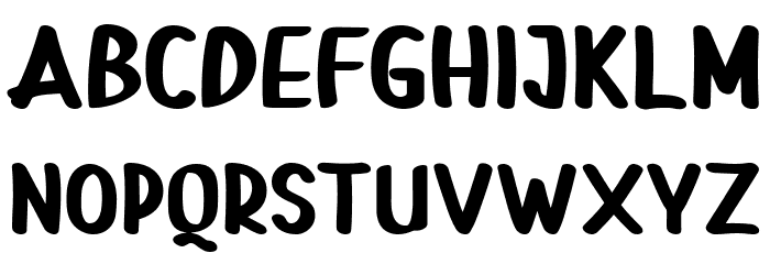 PAINTLOVA V2 - Demo Regular Font LOWERCASE