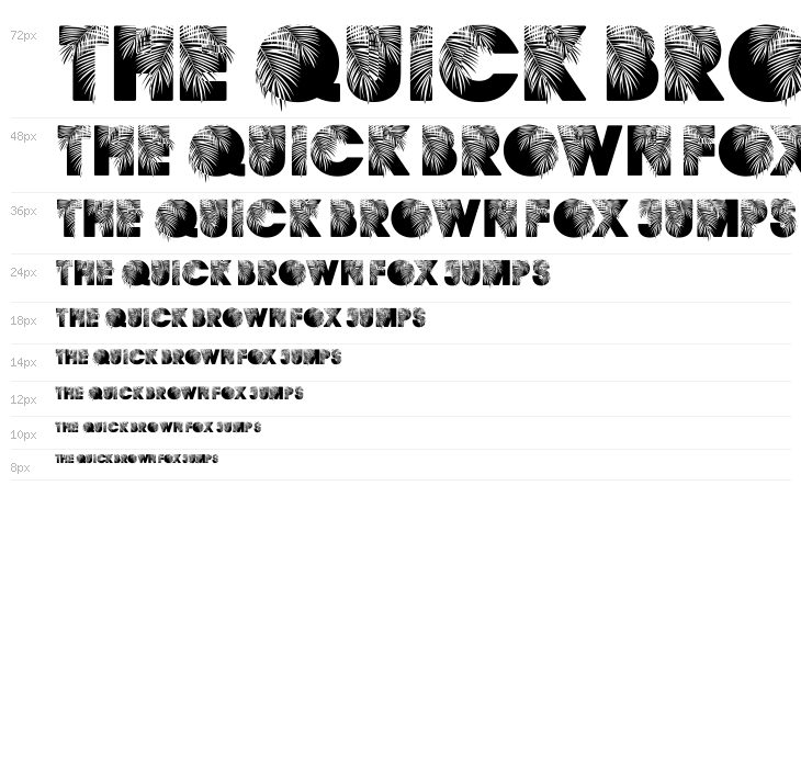 PALMSPRINGS PERSONAL USE Regular Waterfall