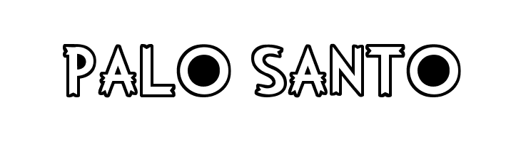 PALO SANTO  Descarca Fonturi Gratis