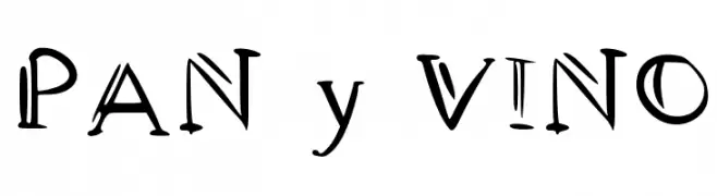 PAN y VINO  Frei Schriftart Herunterladen