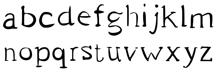 PAN y VINO Font LOWERCASE