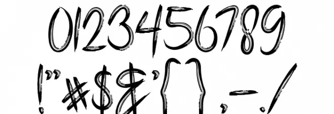 PANDEMIC Font OTHER CHARS