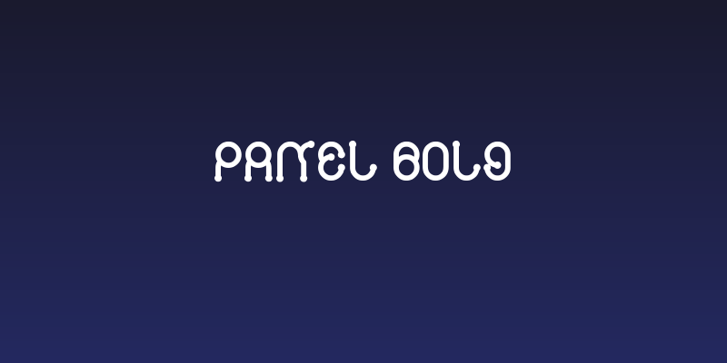 PANEL Bold Social Header