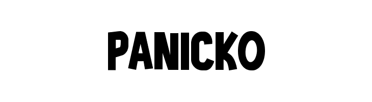 PANICKO  Descarca Fonturi Gratis