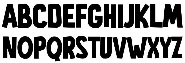PANICKO Font UPPERCASE