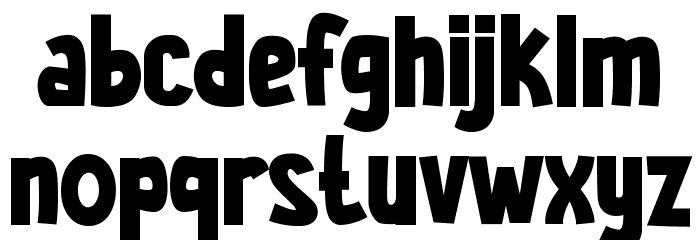 PANICKO Font LOWERCASE