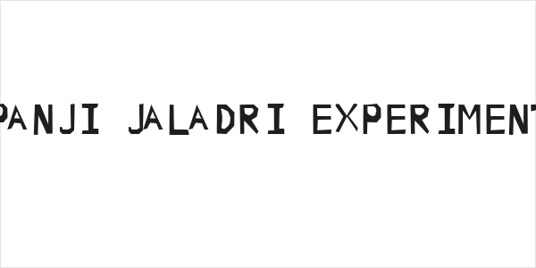 PANJI JALADRI EXPERIMENT Logo