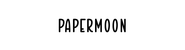 PAPER MOON  font caratteri gratis