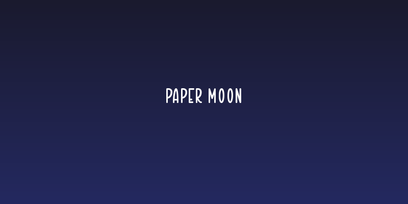 PAPER MOON Social Header