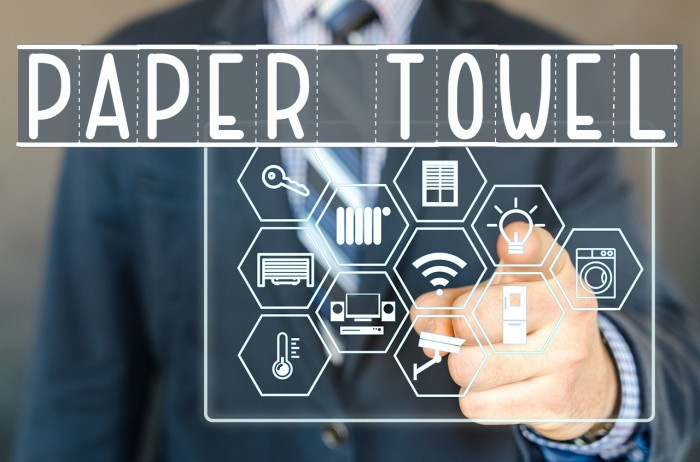 PAPER TOWEL Font examples