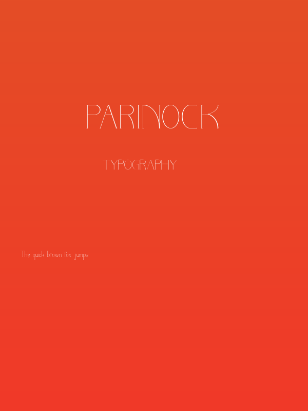 PARINOCK Poster