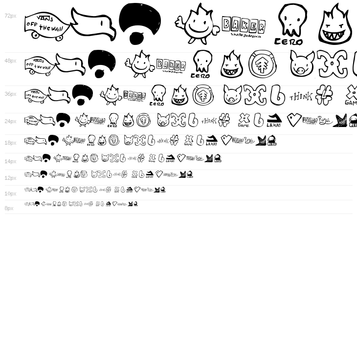 PARODY LOGOSKATE Waterfall