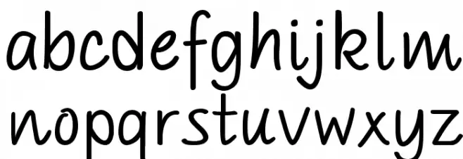 PAROLE Script Bold Demo Schriftart Kleinbuchstaben