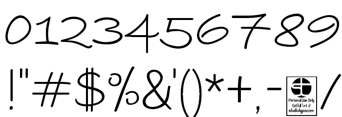 PAROLE Script Demo Font OTHER CHARS