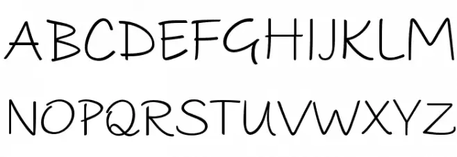 PAROLE Script Demo Schriftart Groß