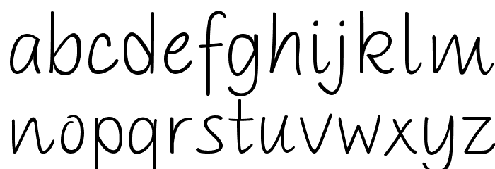 PAROLE Script Demo Font LOWERCASE
