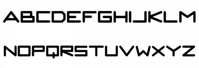 PAROSHCA 字体 大写