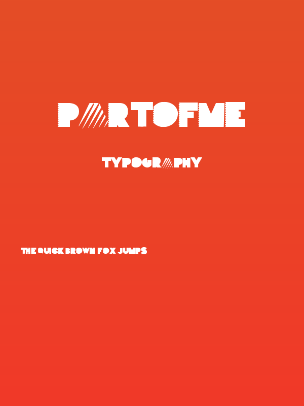 PARTOFME Poster