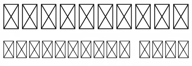 PARTY SIZE フォント その他の文字